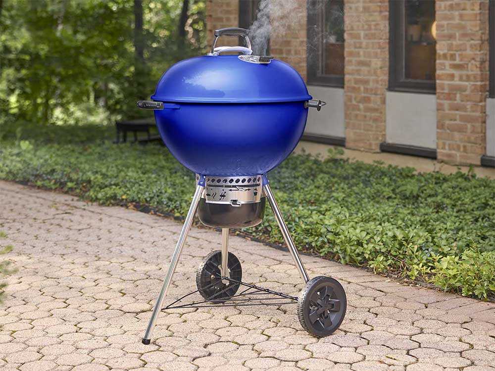 Weber Master Touch GBS 5755 Ocean Blue – Barbacoa de carbón - Imagen 2