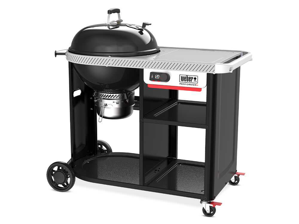 Weber Performer Premium Smart – Barbacoa de carbón vegetal – Parrilla de 57 cm - Imagen 4