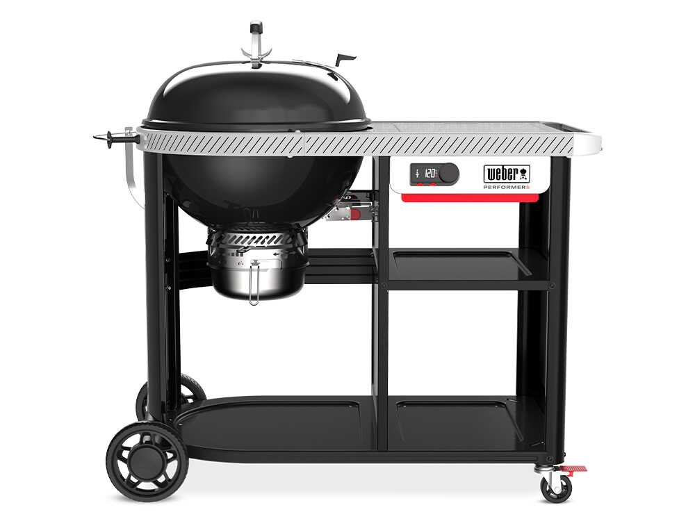 Weber Performer Premium Smart – Barbacoa de carbón vegetal – Parrilla de 57 cm - Imagen 5