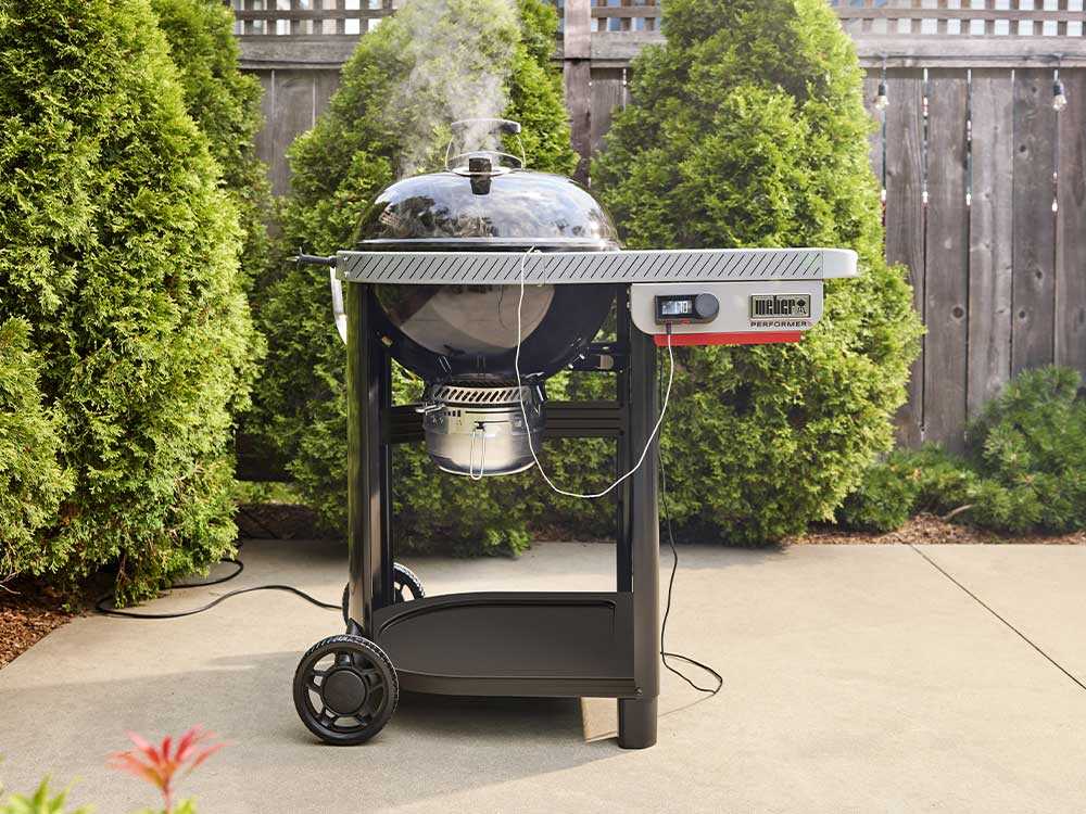 Weber Performer Smart – Barbacoa de carbón – Parrilla de 57 cm - Imagen 2