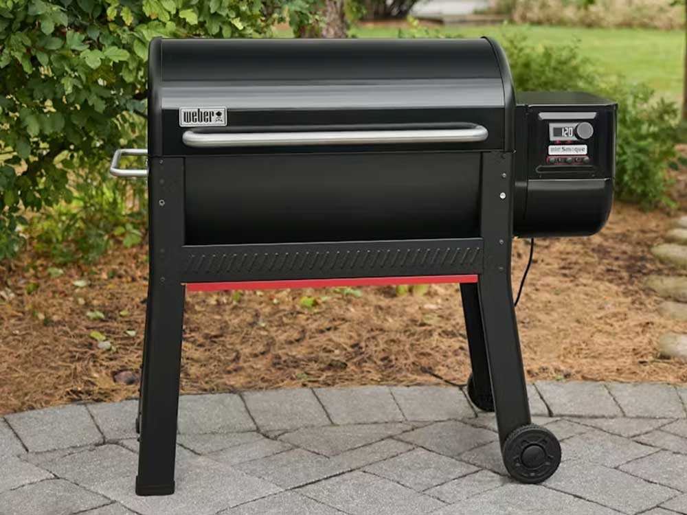 Weber Smoque XL – Barbacoa de pellets y ahumador - Imagen 2