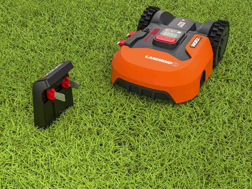 Worx Landroid S400 WR184E – Robot cortacésped con perímetro – 400m2 - Imagen 2