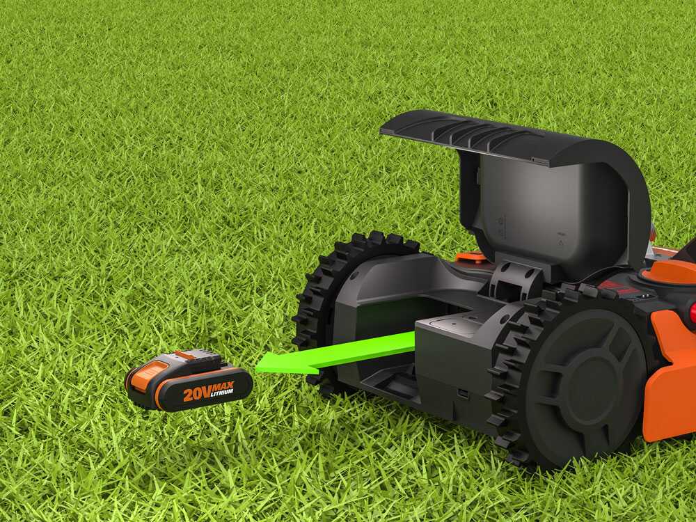 Worx Landroid S400 WR184E – Robot cortacésped con perímetro – 400m2 - Imagen 4