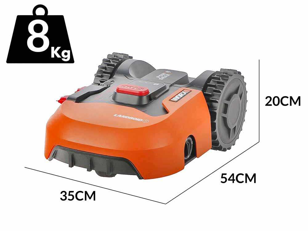 Worx Landroid S400 WR184E – Robot cortacésped con perímetro – 400m2 - Imagen 3