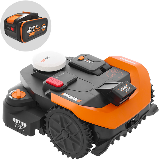 Worx Landroid Vision Cloud WR312E – Robot cortacésped – Sin instalación