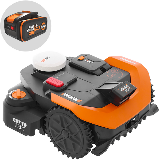 Worx Landroid Vision Cloud WR330E – Robot cortacésped – Sin instalación