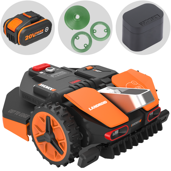 Worx Landroid Vision L1300 WR213E – Robot cortacésped – Sin instalación