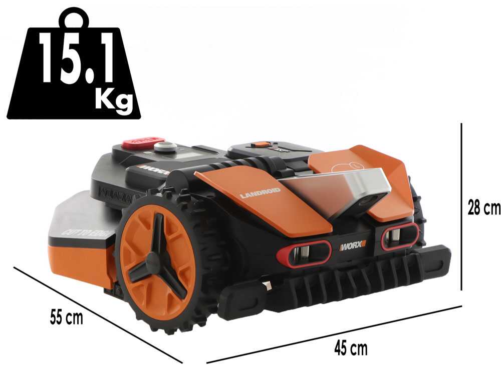 Worx Landroid Vision L1300 WR213E – Robot cortacésped – Sin instalación - Imagen 2