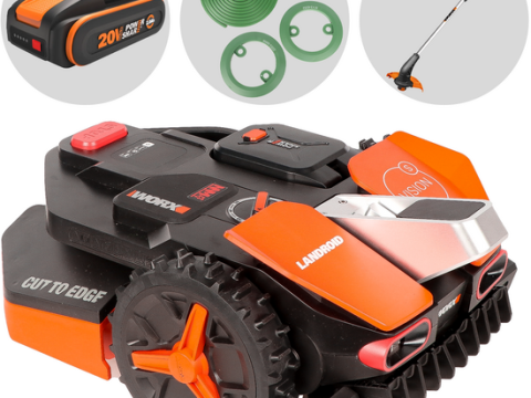 Worx Landroid Vision S250 WR202E – Robot cortacésped – Sin instalación