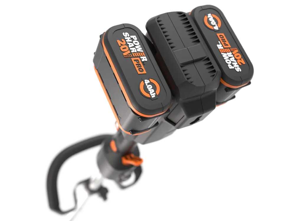 Worx Nitro WG185E – Desbrozadora a batería – 40 V – 2×20 V/4 Ah - Imagen 5