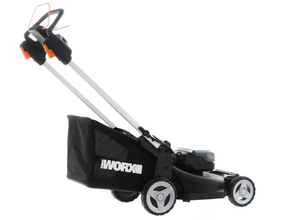 Worx Nitro WG749E – Cortacésped autopropulsado a batería – 2x20V/4Ah – corte de 46 cm - Imagen 5