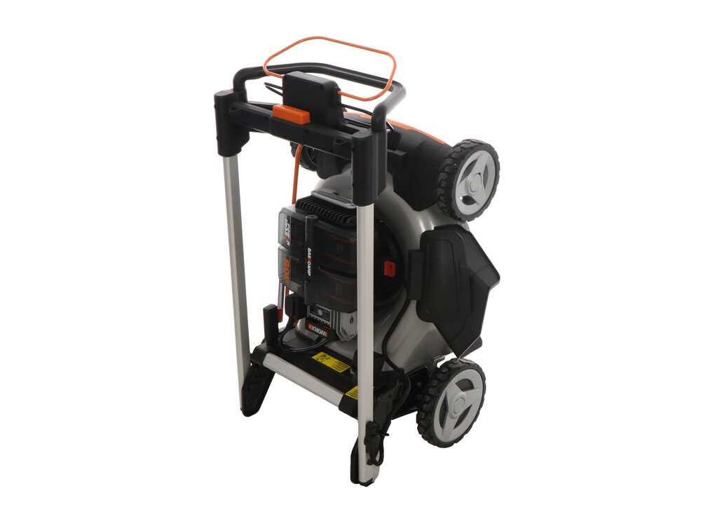 Worx Nitro WG761E – Cortacésped autopropulsado a batería – 80V / 4Ah – corte de 51 cm - Imagen 4