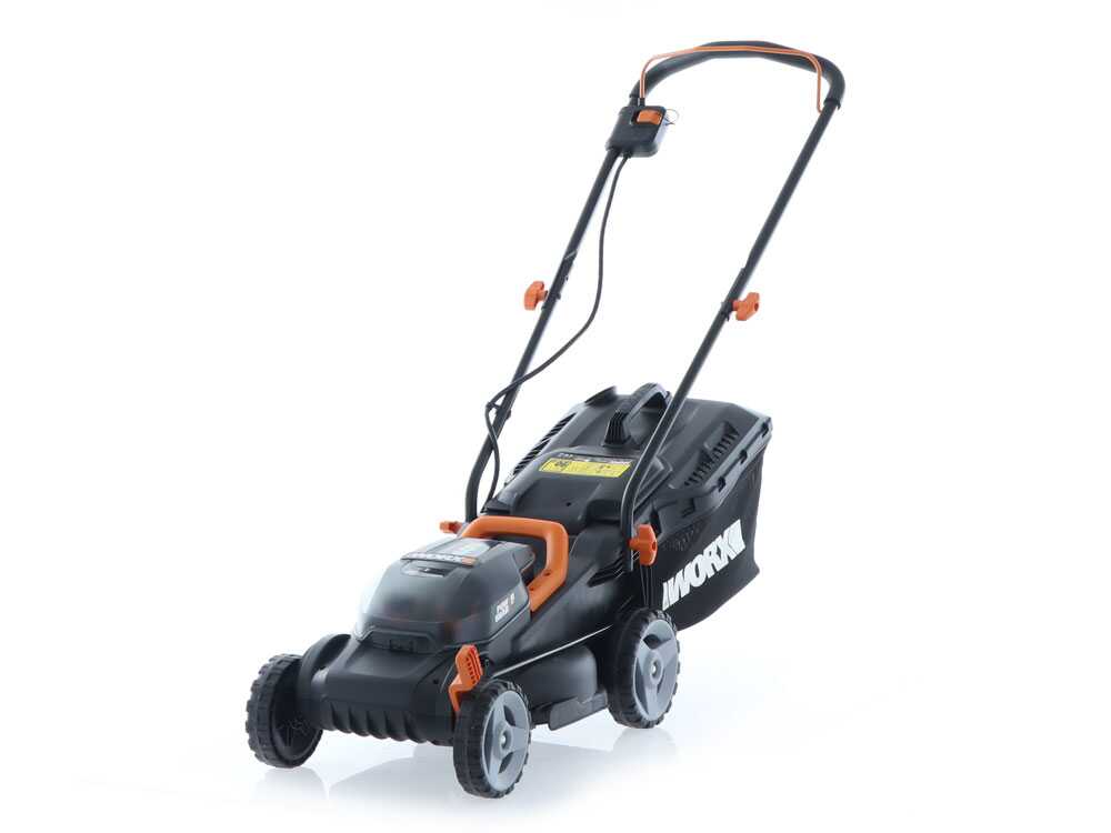 Worx WG779E – Cortacésped a batería – 2x20V/2,5Ah – Corte 34 cm - Imagen 5