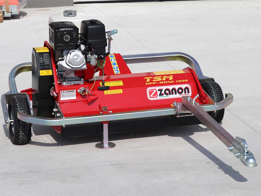 Zanon TSM Off-Road 1000 – Desbrozadora para quad – Honda GX390 - Imagen 3