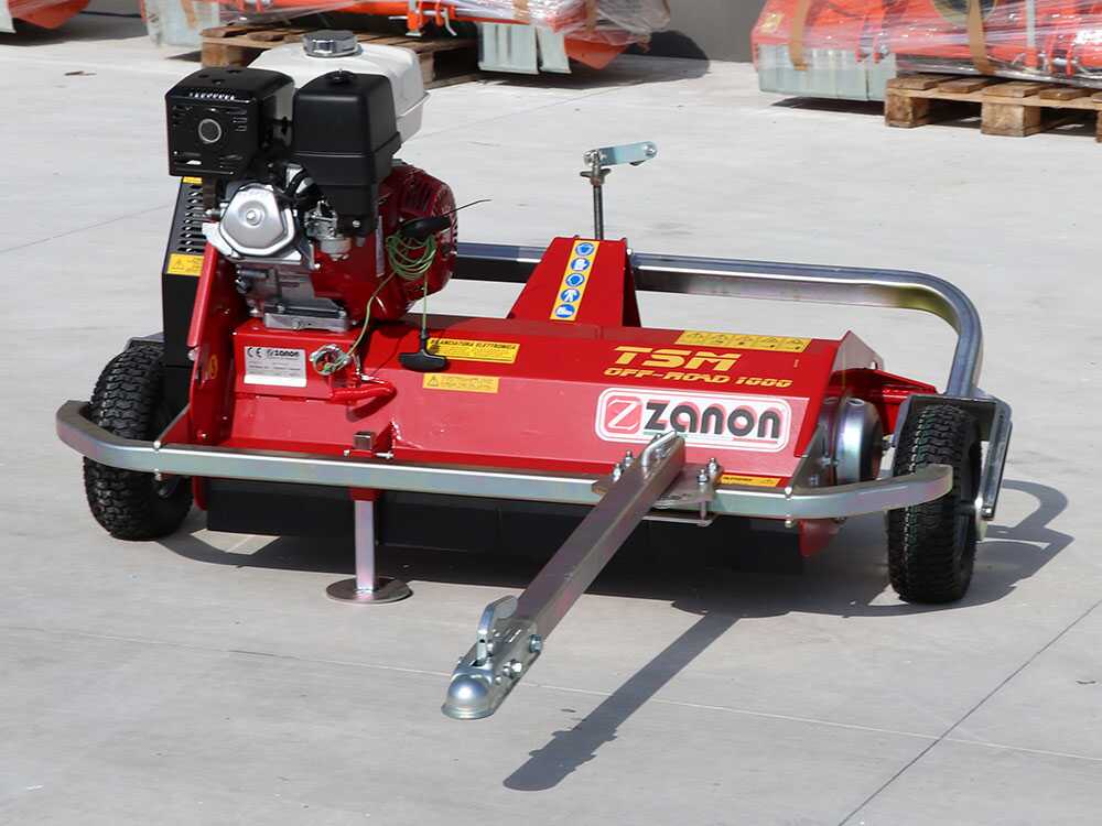 Zanon TSM Off-Road 1000 – Desbrozadora para quad – Honda GX390 - Imagen 4