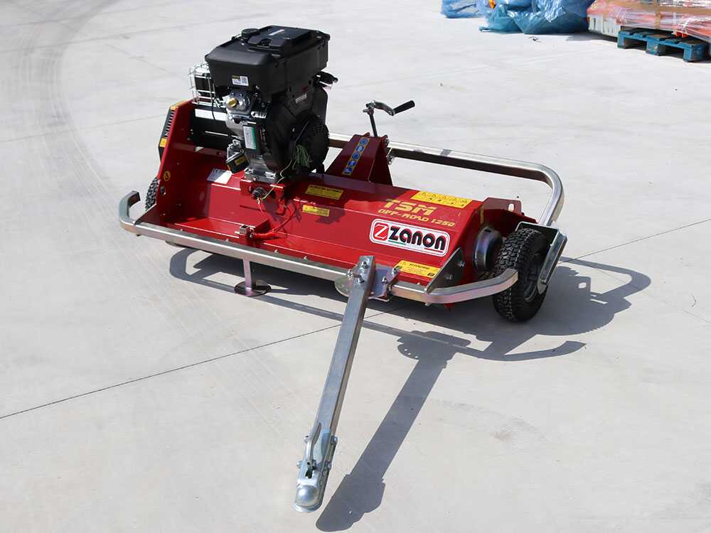 Zanon TSM Off-Road 1250 – Desbrozadora de gasolina para quad – B&S Vanguard - Imagen 3