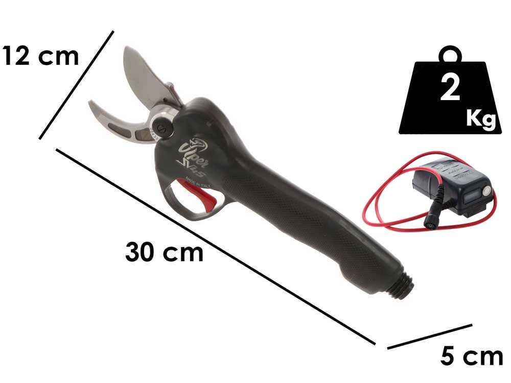 Zanon Viper SV 45 – Tijera de podar eléctrica – 50.4V 3.2Ah - Imagen 2